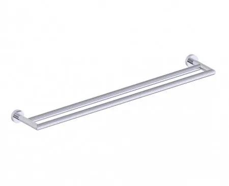 polished chrome towel bar