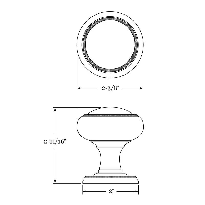 interior knob mortise set