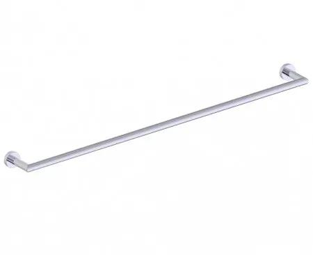polished chrome towel bar
