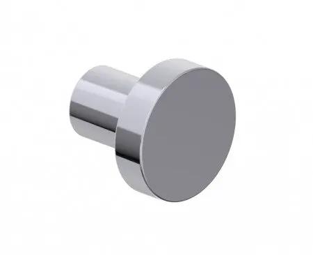 polished chrome cabinet knob