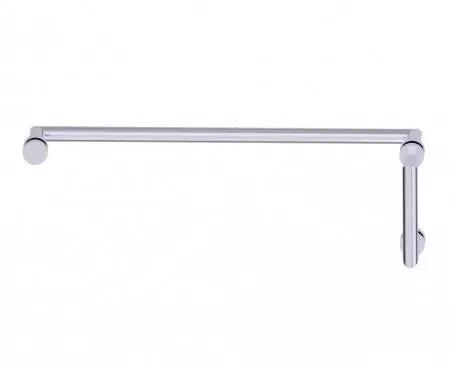 polished chrome door handle