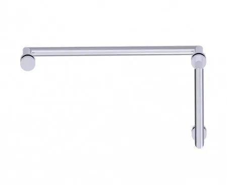 polished chrome door handle