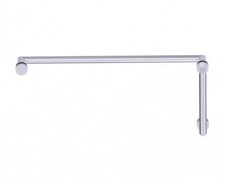polished chrome door handle