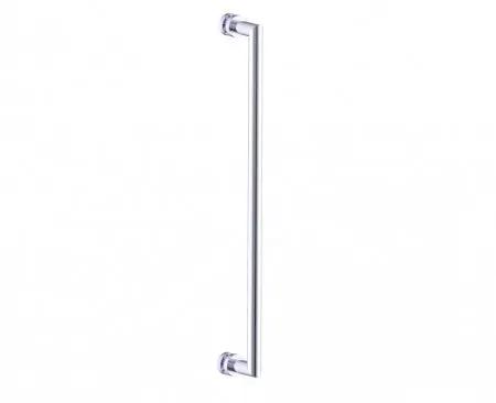 polished chrome door handle