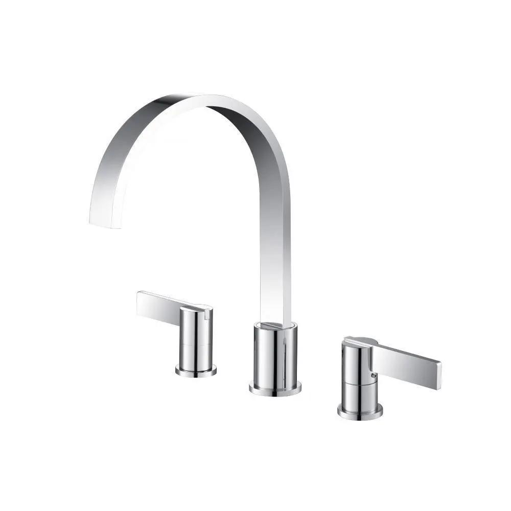 chrome tub faucet
