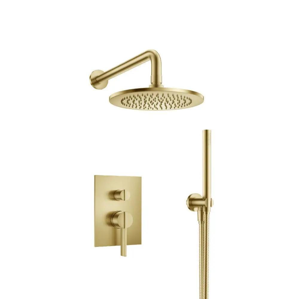 Flusso Serie 145 Two Output Shower Set with Shower Head and Hand Held by Flusso