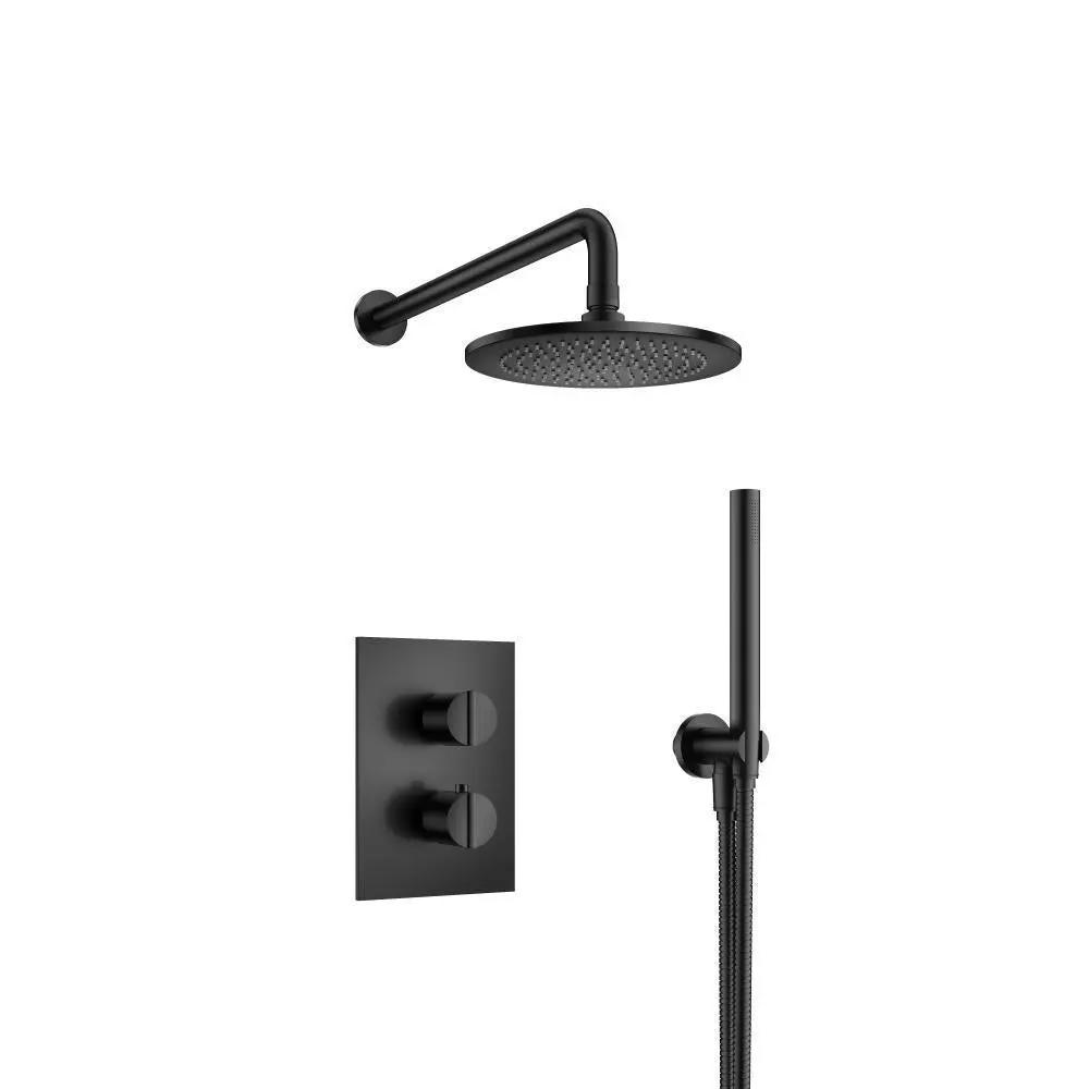 Flusso Serie 145 Two Output Shower Set with Shower Head and Hand Held by Flusso