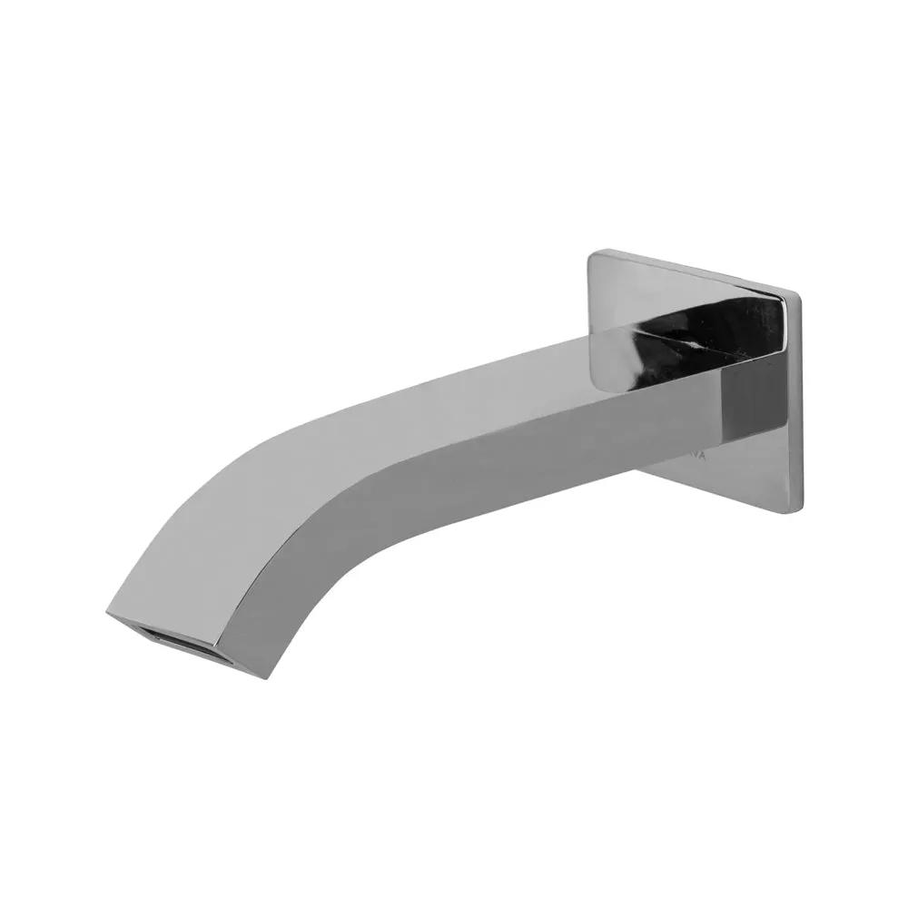 polished chrome spout