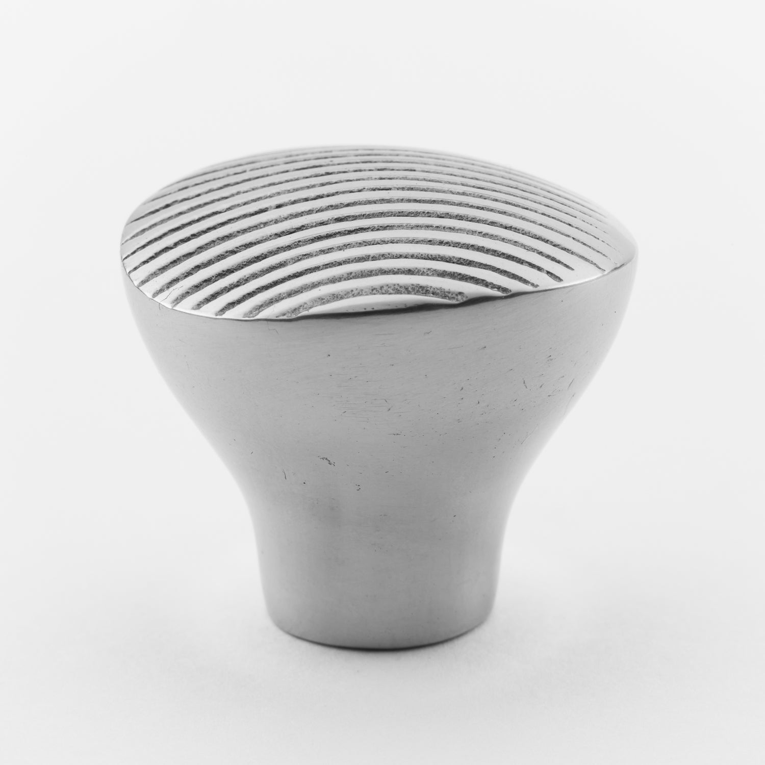 polished chrome knob