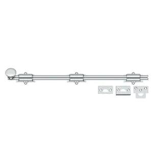 polished chrome surface bolt