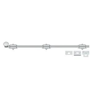 polished chrome surface bolt