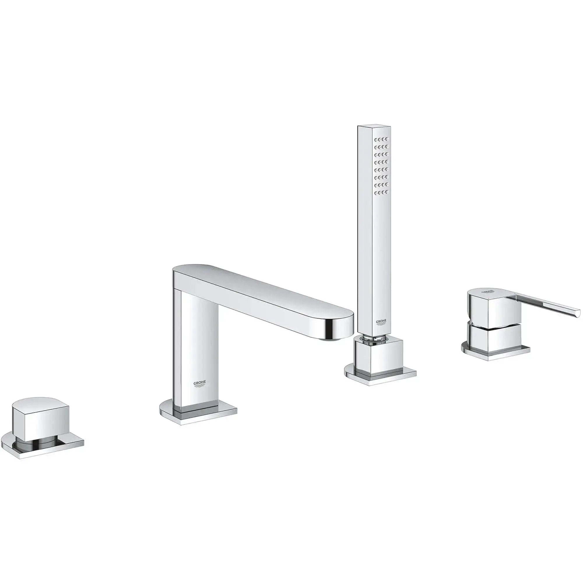 chrome tub faucet