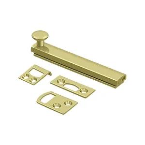 Deltana 4" Concealed Screw Surface Bolt by Deltana