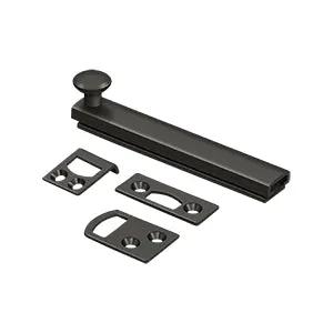 Deltana 4" Concealed Screw Surface Bolt by Deltana