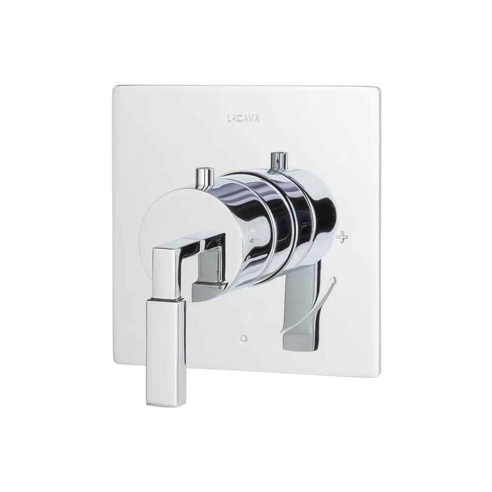 polished chrome shower trim