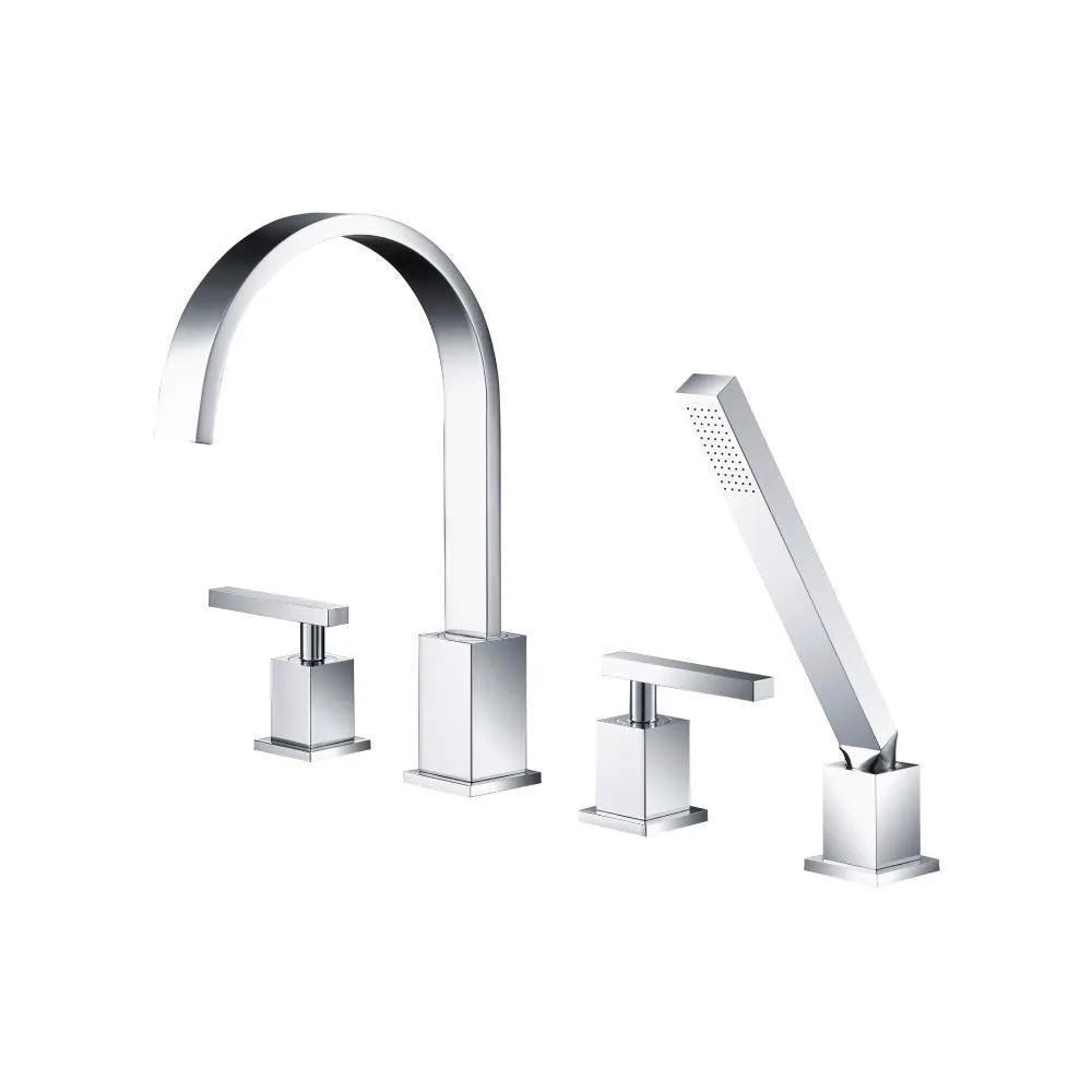 chrome tub faucet