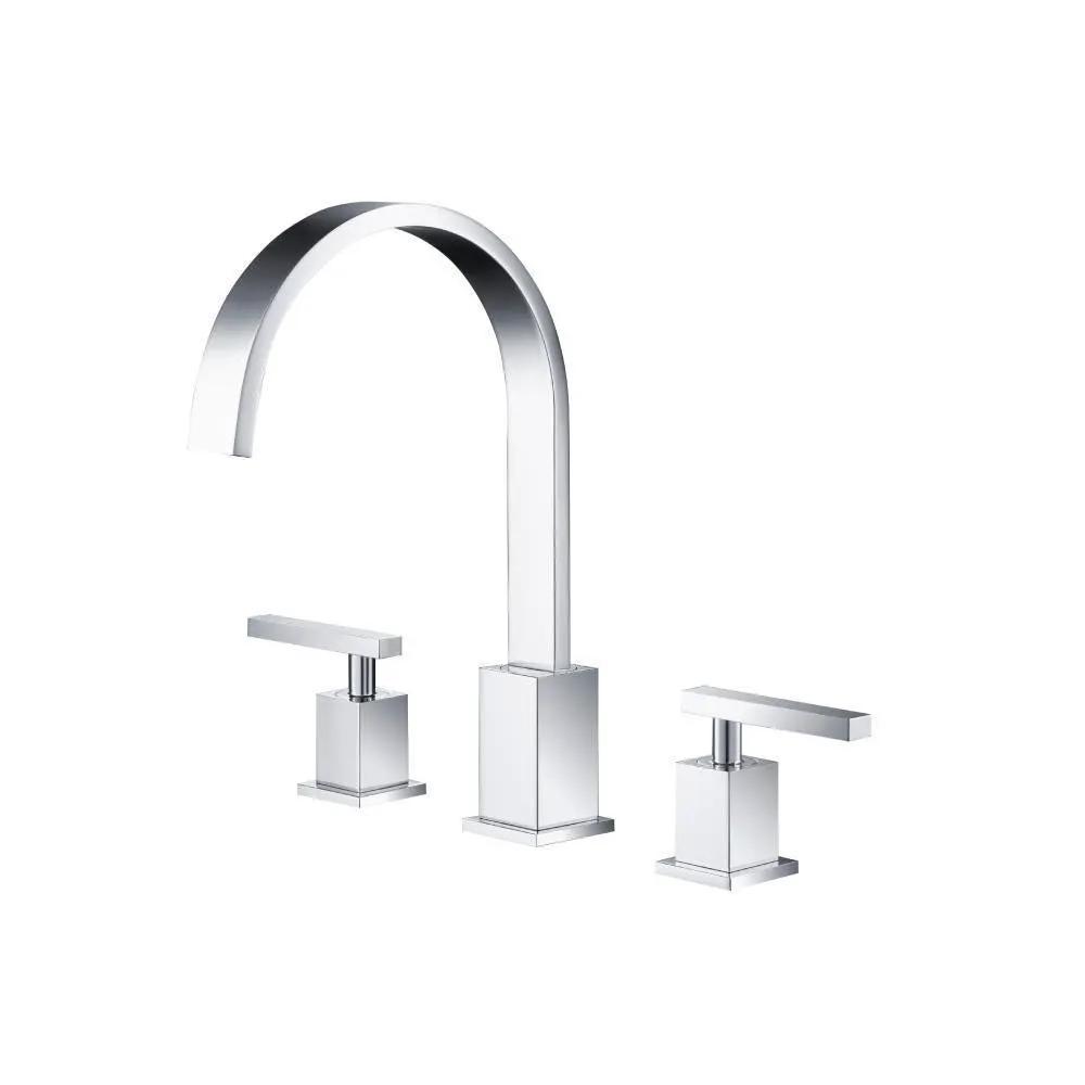 chrome tub faucet