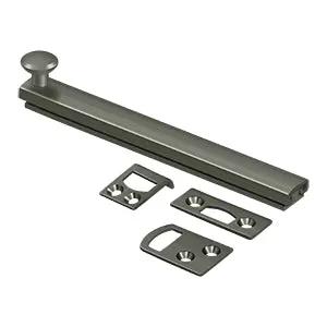 Deltana 6" Concealed Screw Surface Bolt by Deltana