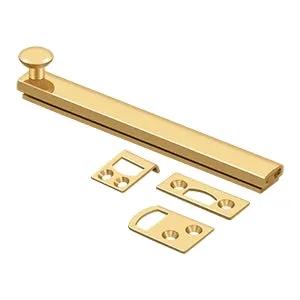 Deltana 6" Concealed Screw Surface Bolt by Deltana