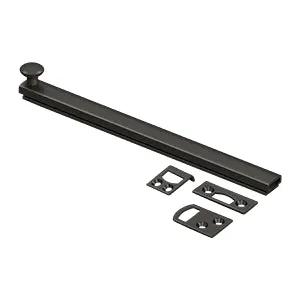 Deltana 8" Concealed Screw Surface Bolt by Deltana
