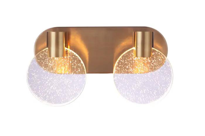 satin brass wall sconces