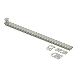 Deltana 12" Concealed Screw Surface Bolt by Deltana