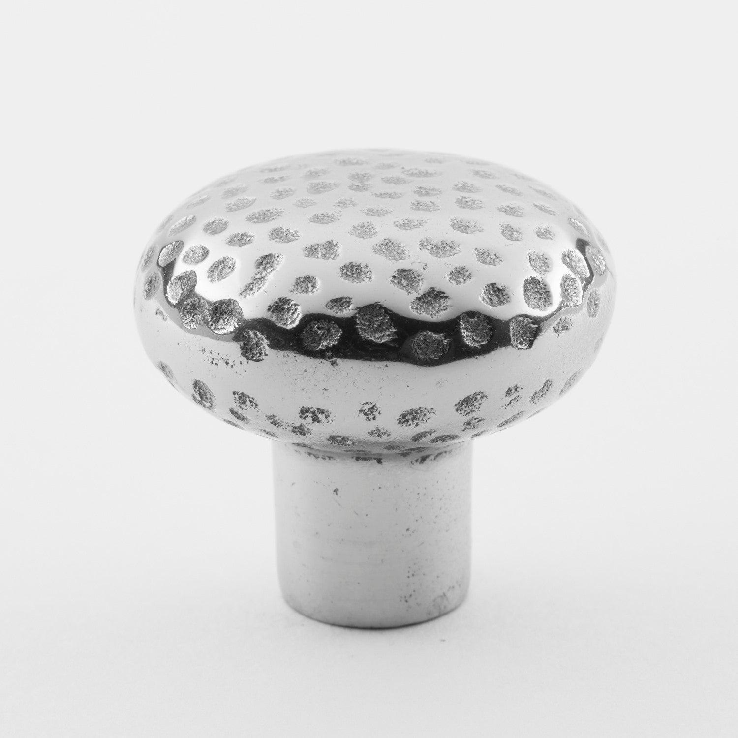 polished chrome knob