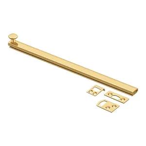 Deltana 12" Concealed Screw Surface Bolt by Deltana