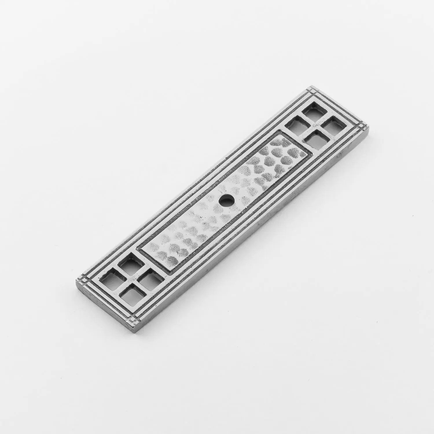 polished chrome backplate