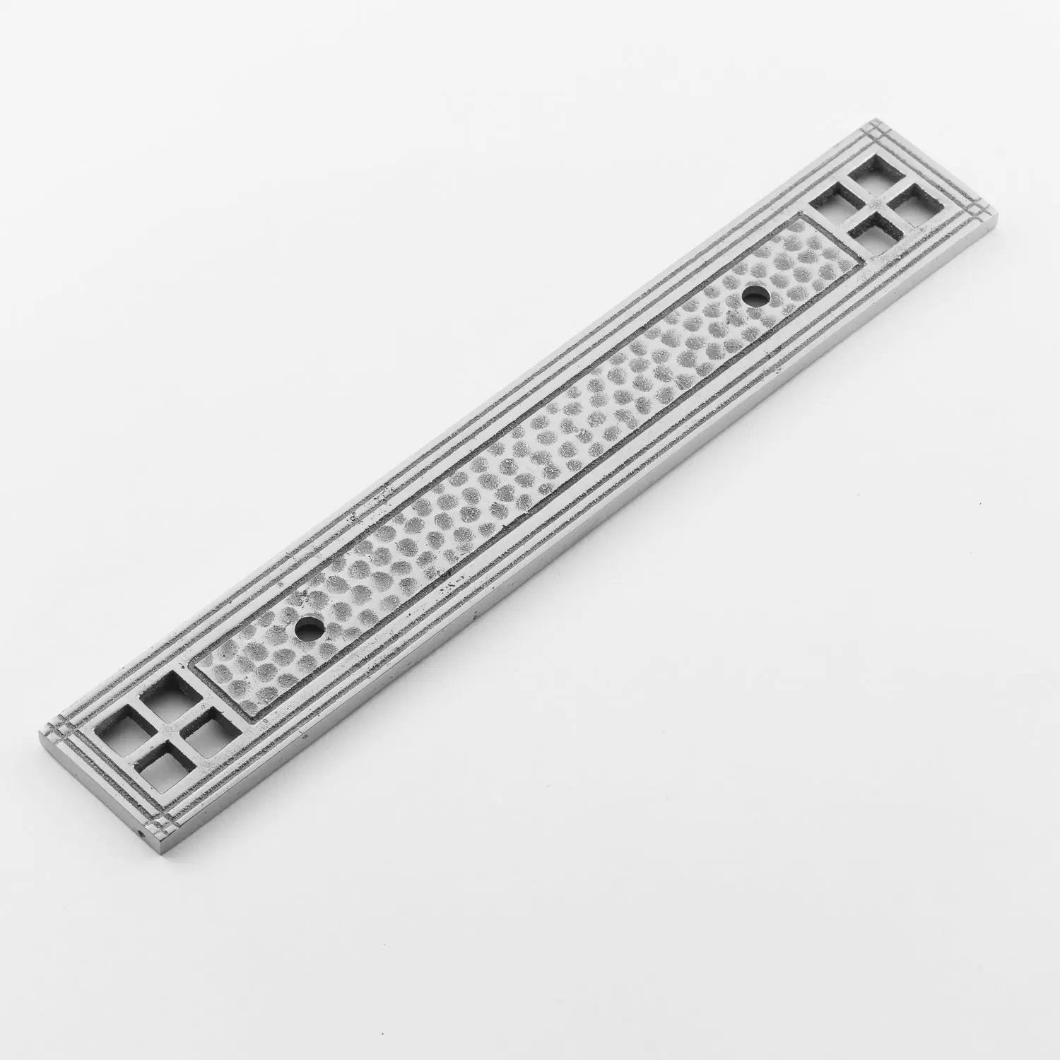 polished chrome backplate