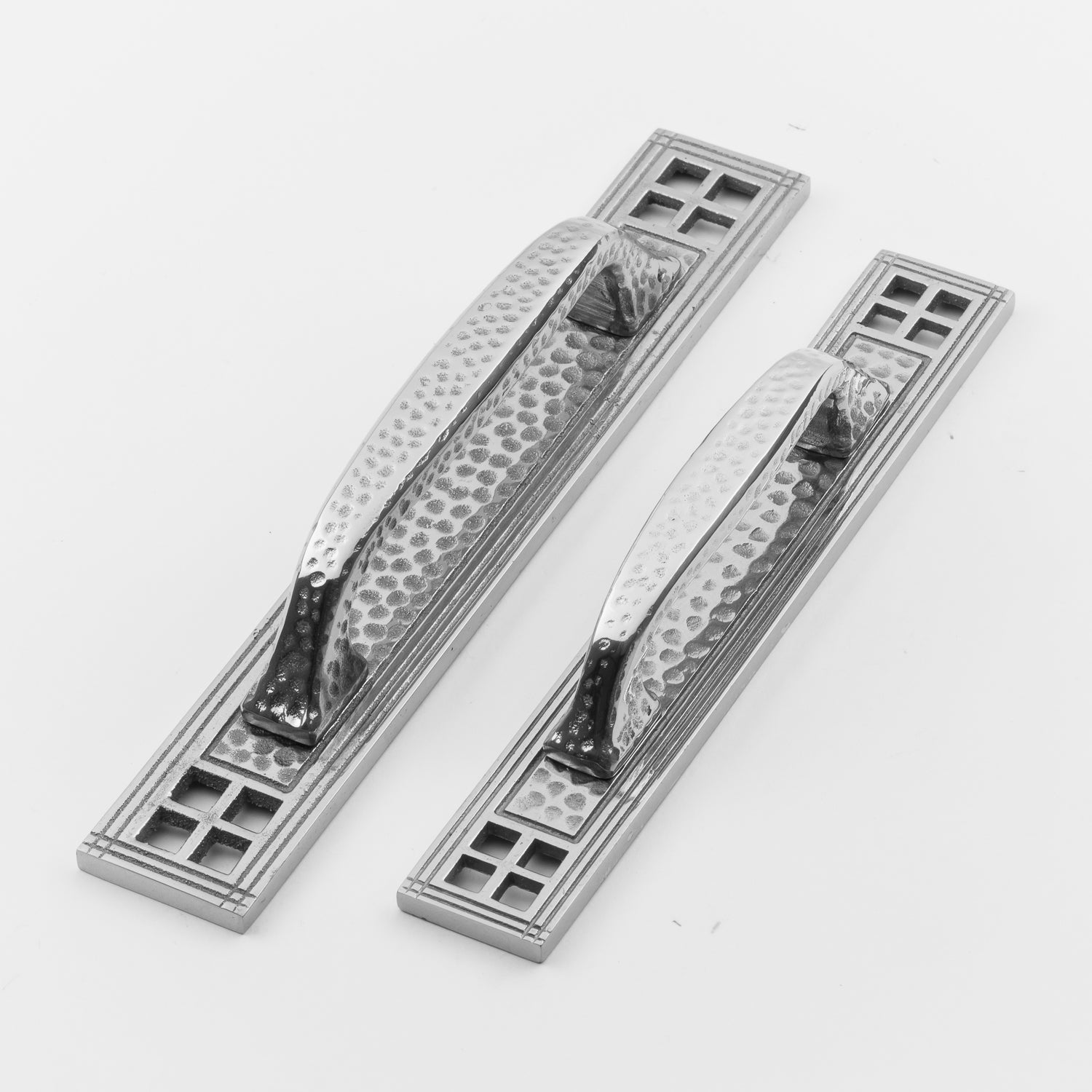 polished chrome backplate