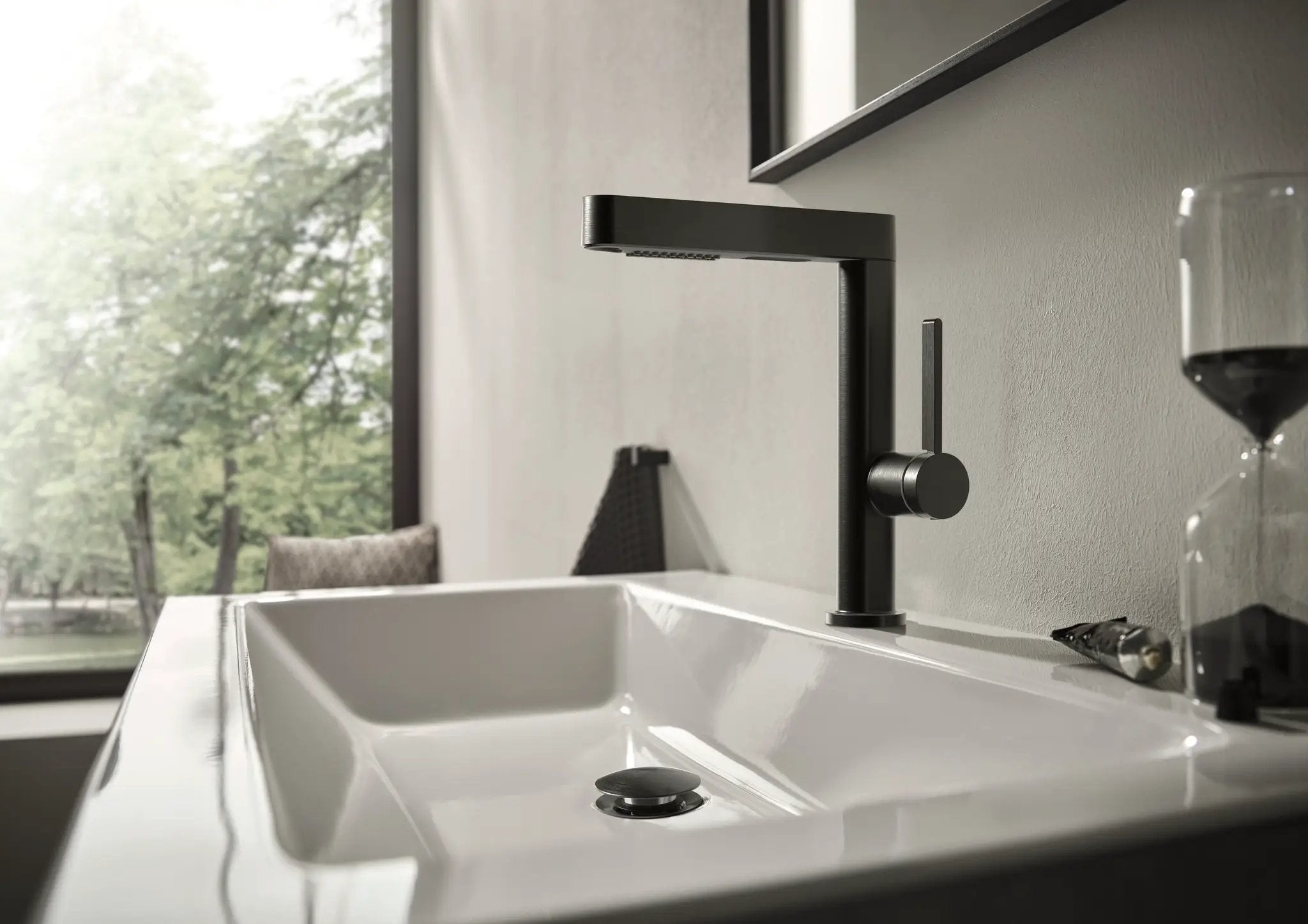matte black bathroom faucet