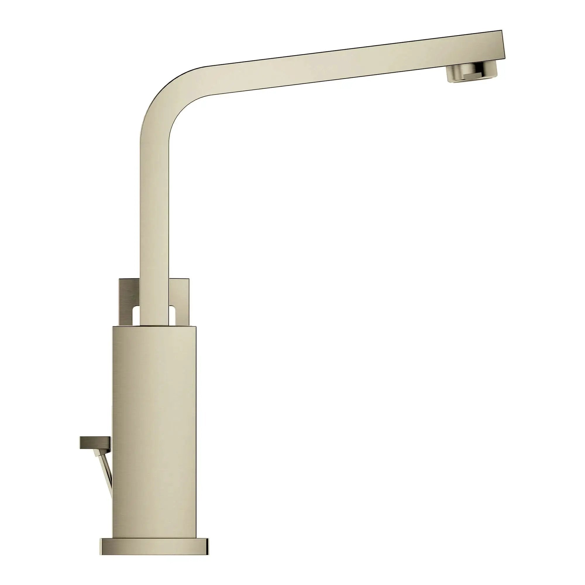 brushed nickel bathroom faucet