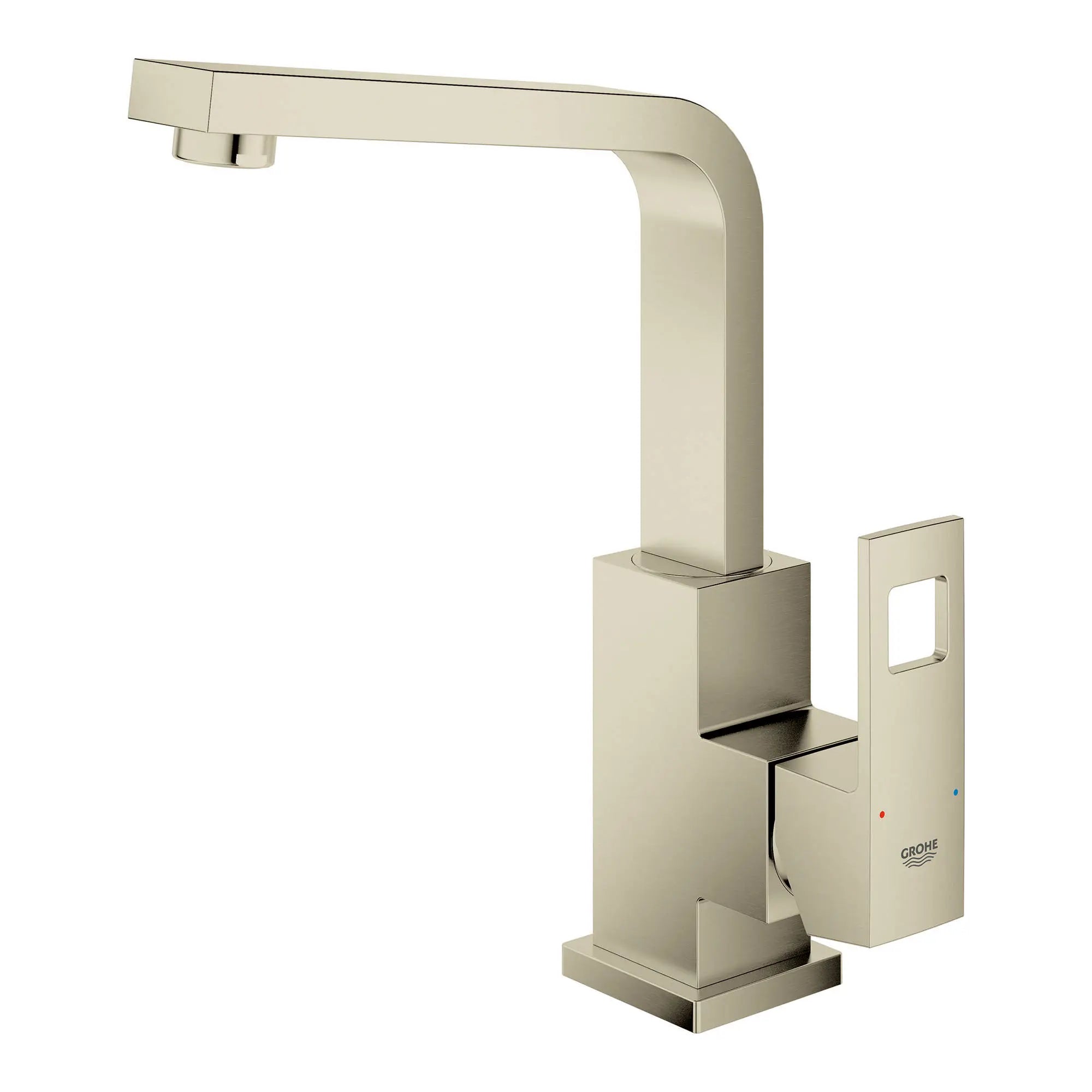 brushed nickel bathroom faucet