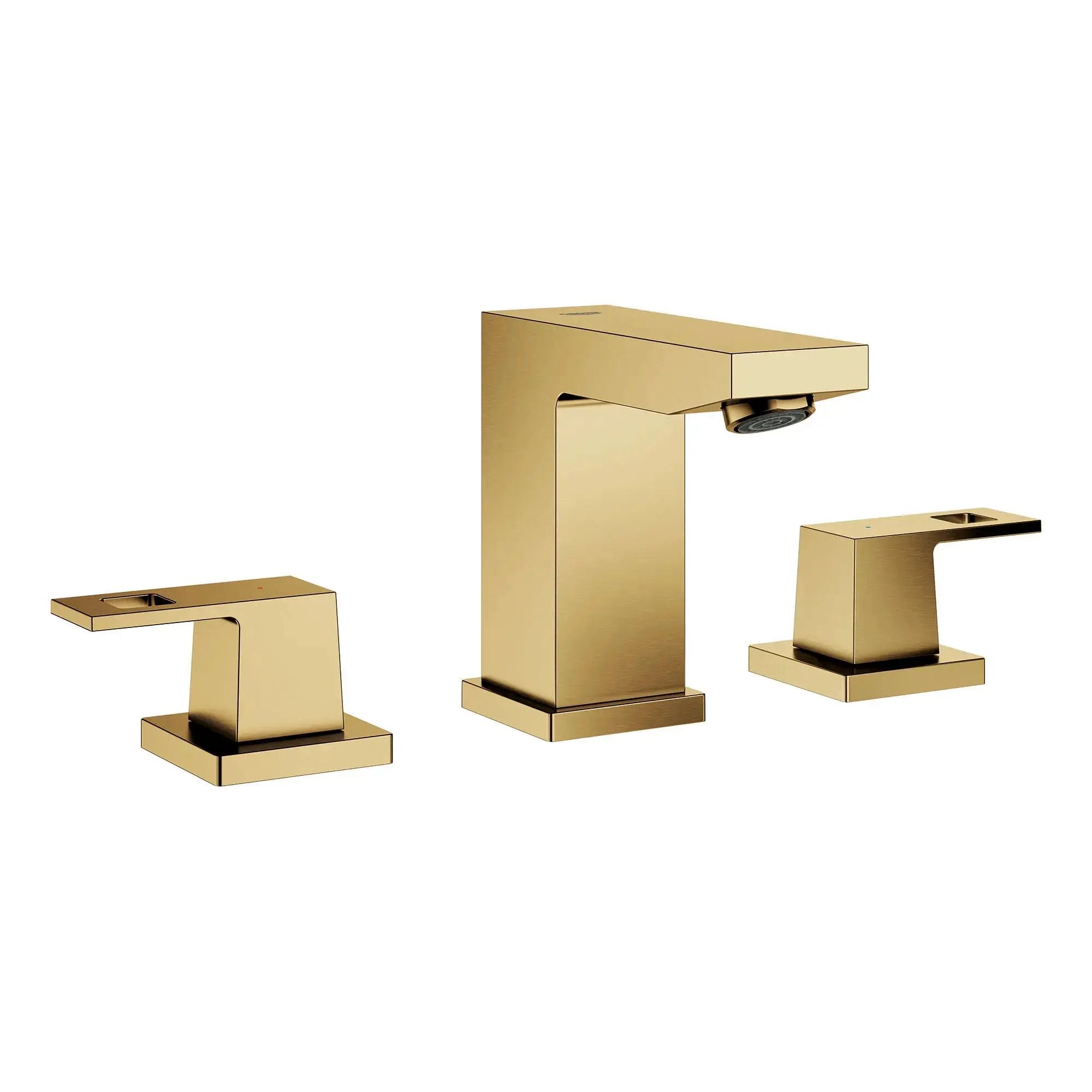 Grohe Eurocube 8-inch Widespread 2-Handle S-Size Bathroom Faucet - 1.2 GPM (4.5 L/min) by Grohe