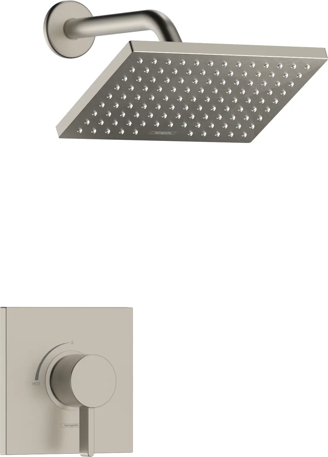 Hansgrohe Vernis Shape Pressure Balance Shower Set, 2.5 GPM by Hansgrohe