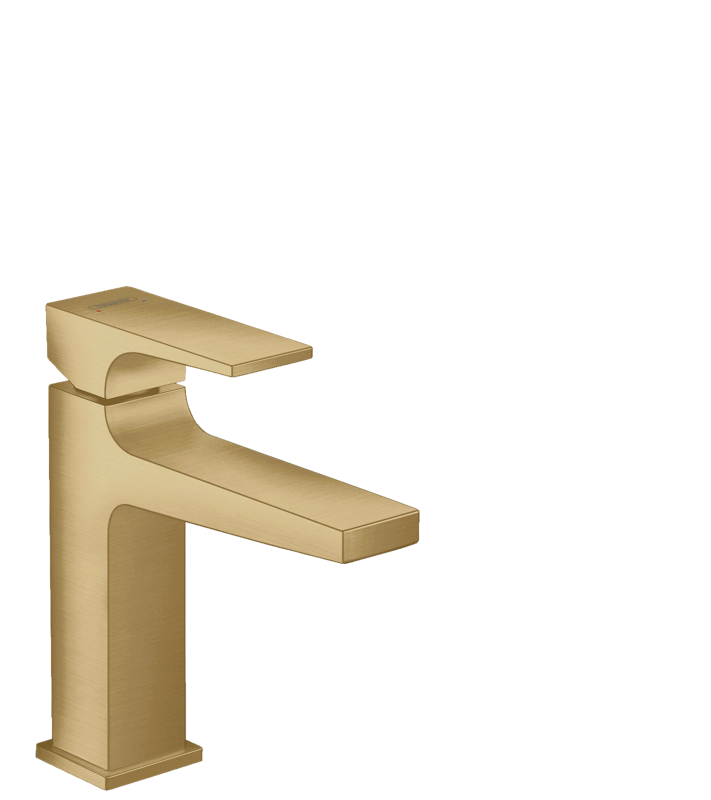 Hansgrohe Metropol Single-Hole Faucet with Lever Handle and Pop-Up Drain, 1.2 GPM by Hansgrohe