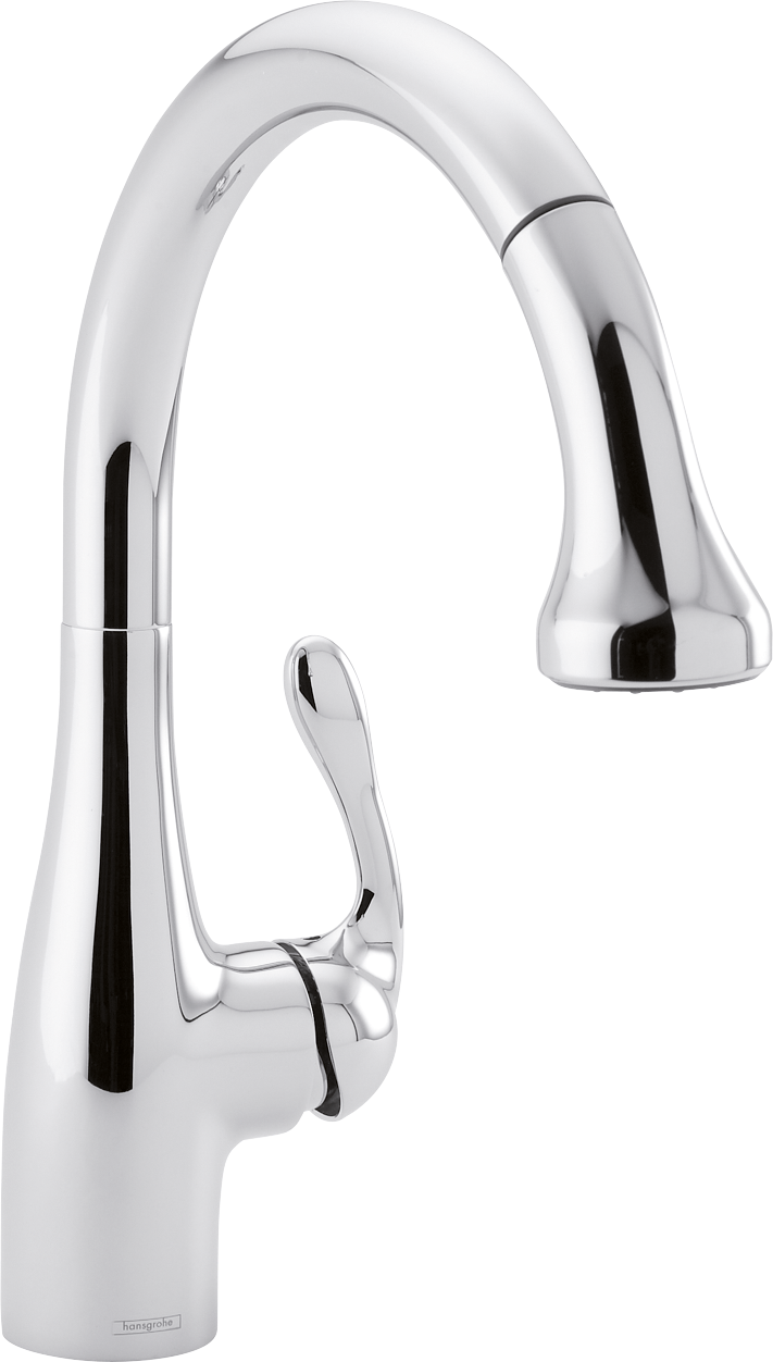 Hansgrohe Allegro E Gourmet HighArc 2-Spray Pull-Down Kitchen Faucet, 1.75 GPM by Hansgrohe