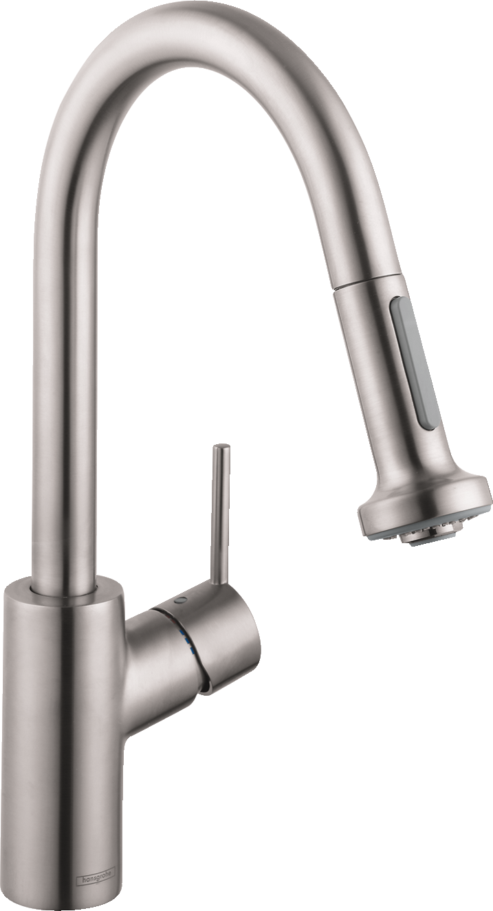 Hansgrohe Talis S2 2-Spray Pull-Down Prep Kitchen Faucet, 1.75 GPM by Hansgrohe