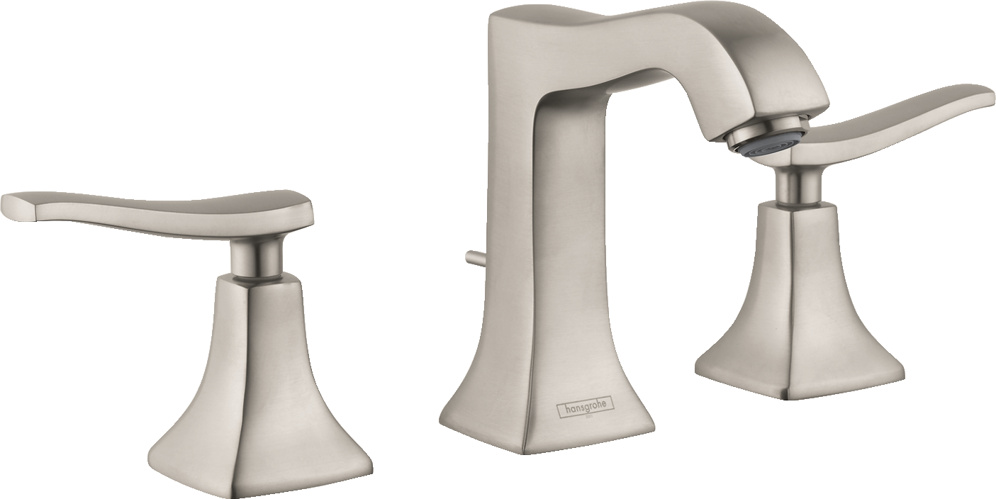 Hansgrohe Metris C Widespread Faucet with Pop-Up Drain, 1.2 GPM by Hansgrohe