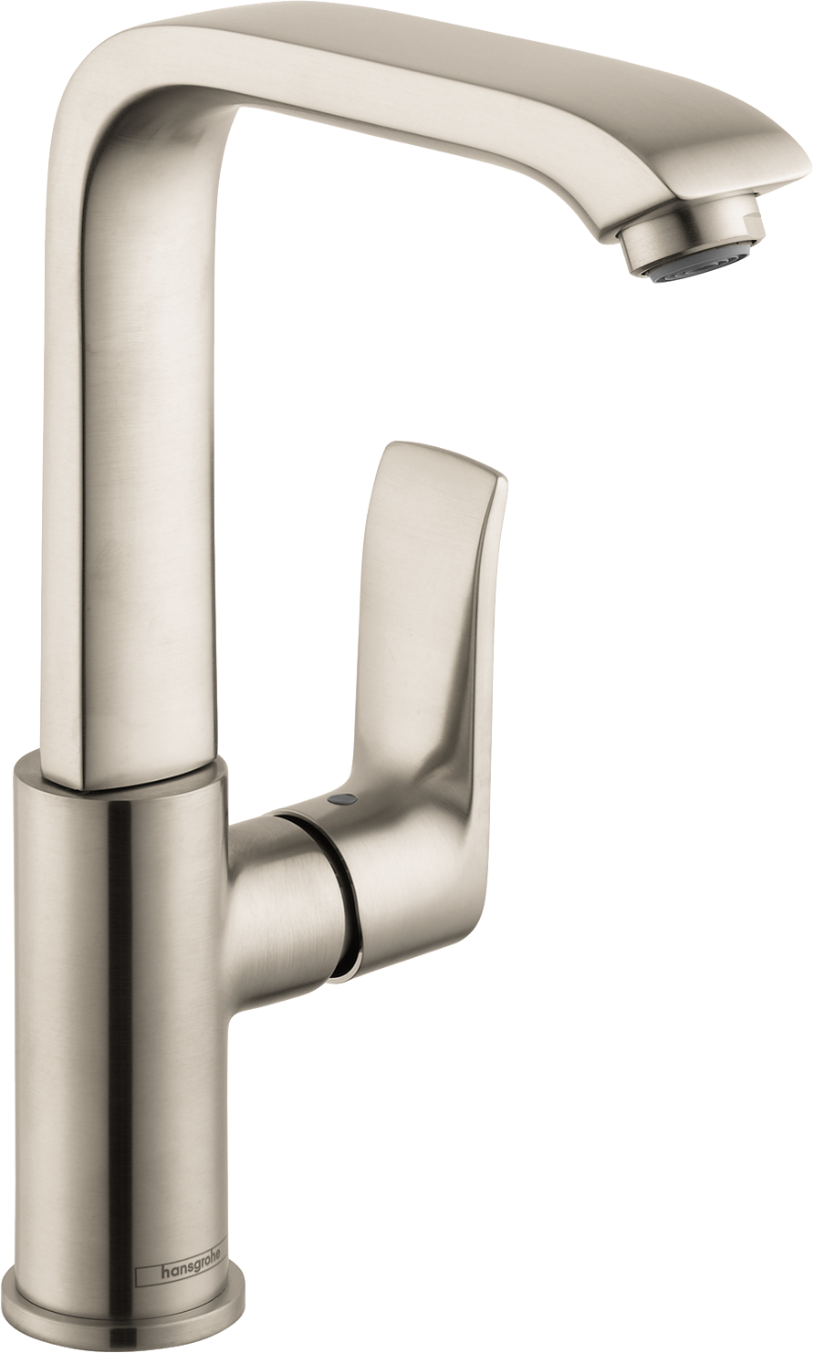 Hansgrohe Metris Single-Hole Faucet 230 with Swivel Spout and Pop-Up Drain, 1.2 GPM by Hansgrohe