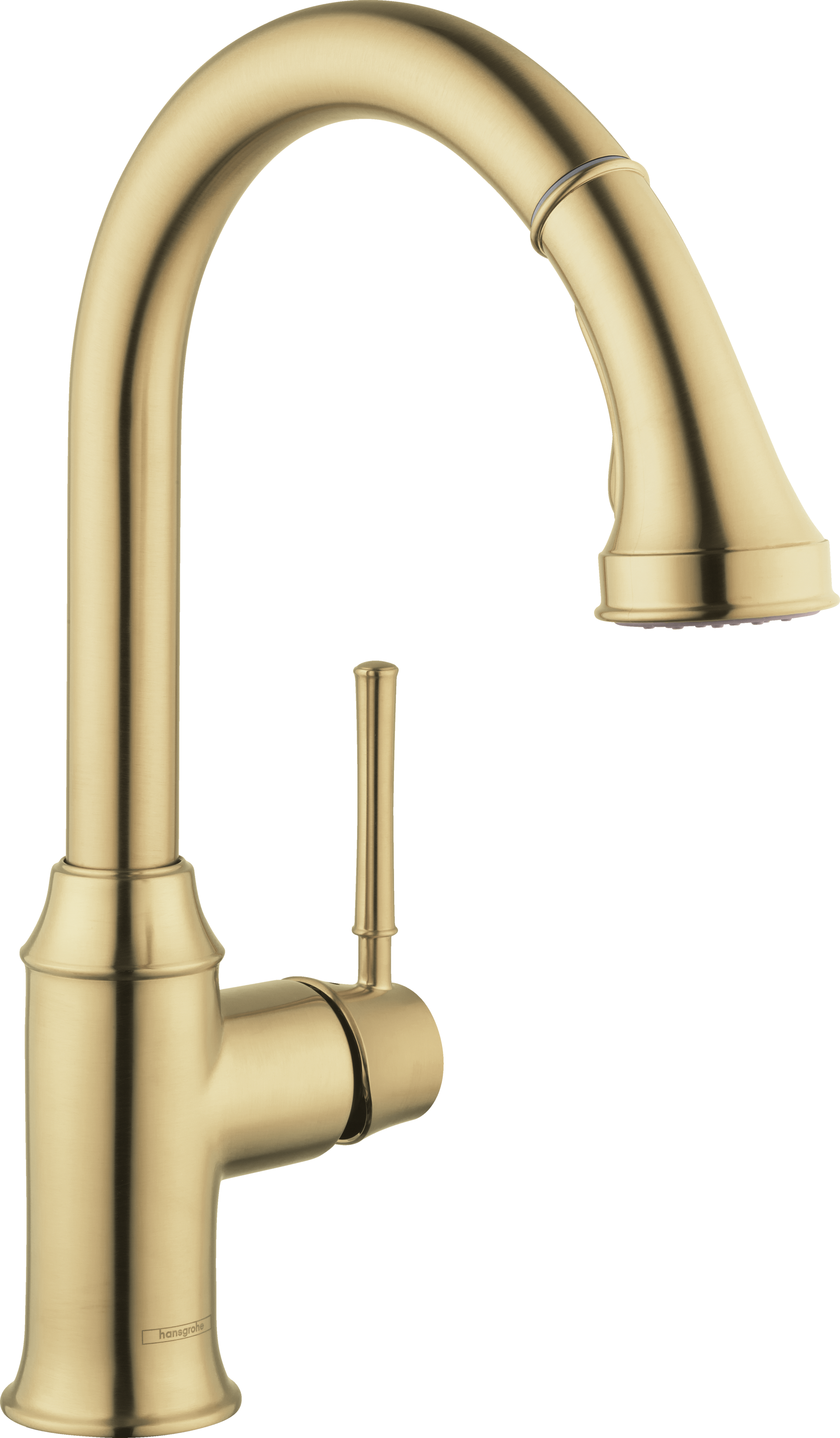 Hansgrohe Talis C HighArc 2-Spray Pull-Down Kitchen Faucet, 1.75 GPM by Hansgrohe
