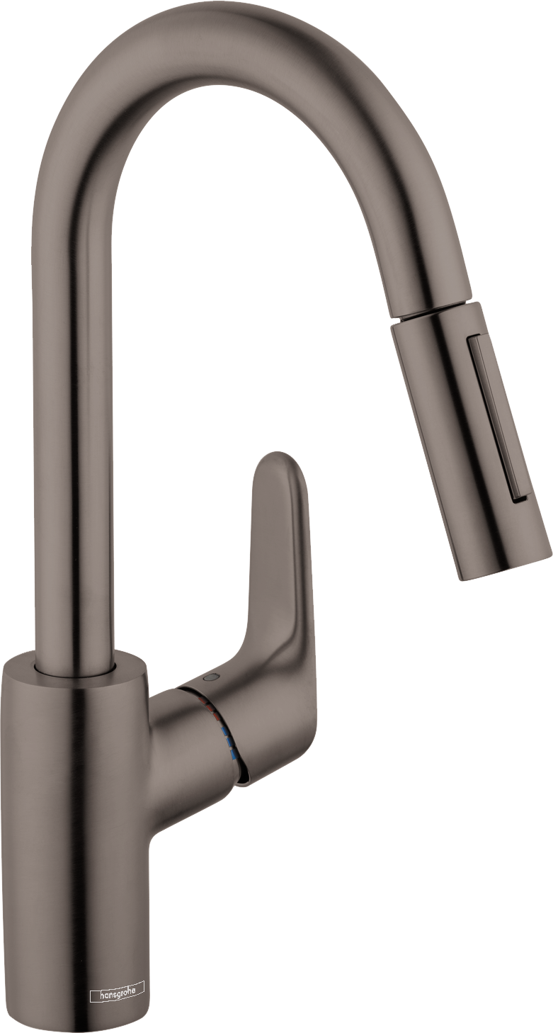 Hansgrohe Focus 2-Spray Pull-Down Prep Kitchen Faucet, 1.75 GPM by Hansgrohe