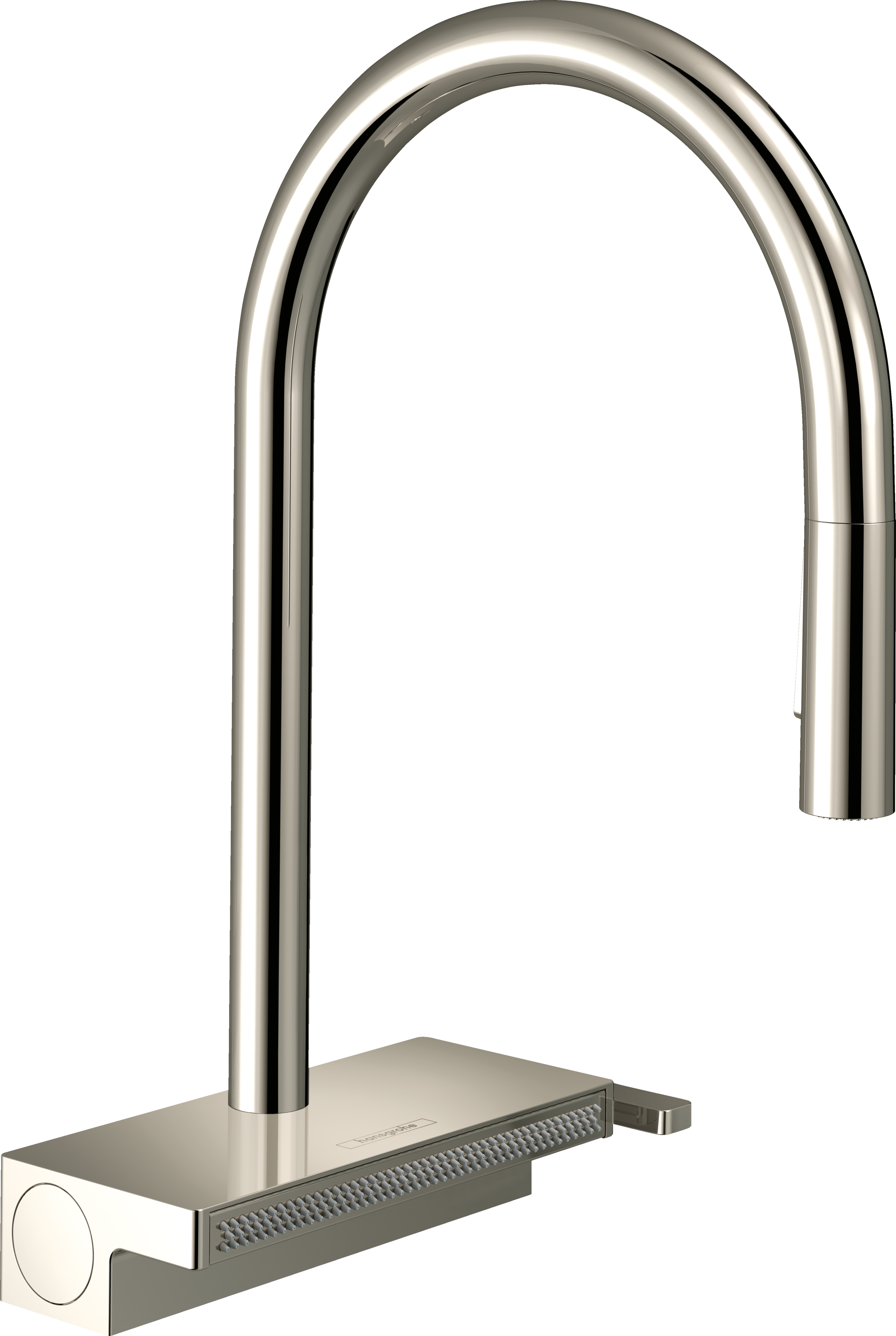 Hansgrohe Aquno Select HighArc 3-Spray Pull-Down Kitchen Faucet,, 1.75 GPM by Hansgrohe