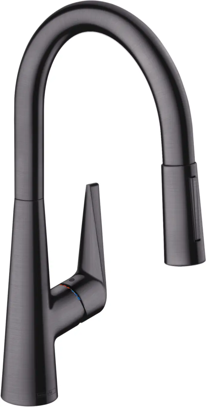 Hansgrohe Talis S HighArc 2-Spray Pull-Down Kitchen Faucet, 1.75 GPM by Hansgrohe