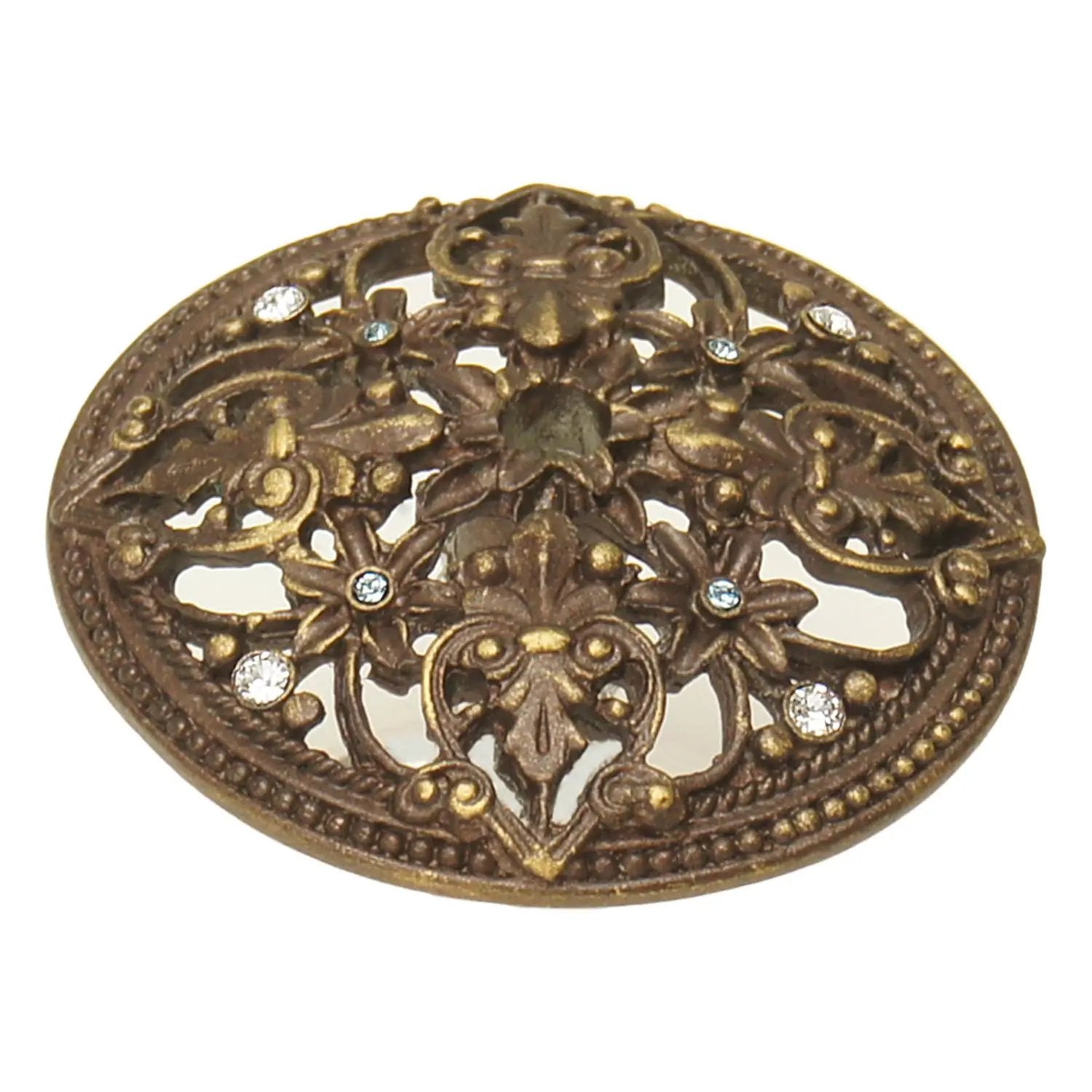 antique brass backplate