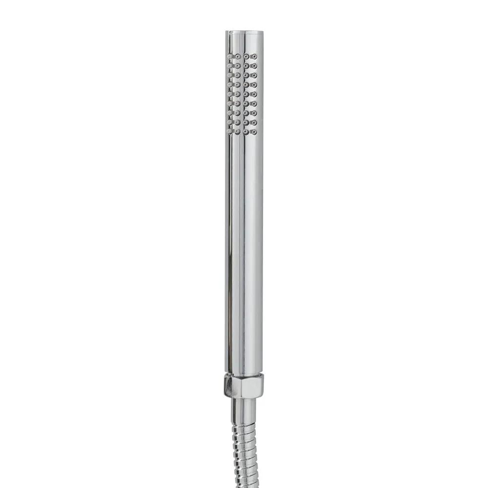 polished chrome hand shower