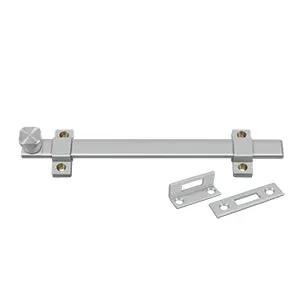 brushed stainless security bolt