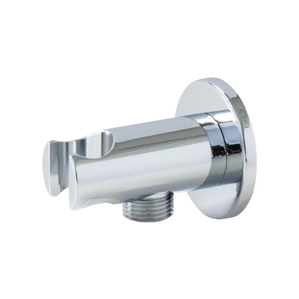 polished chrome shower hook