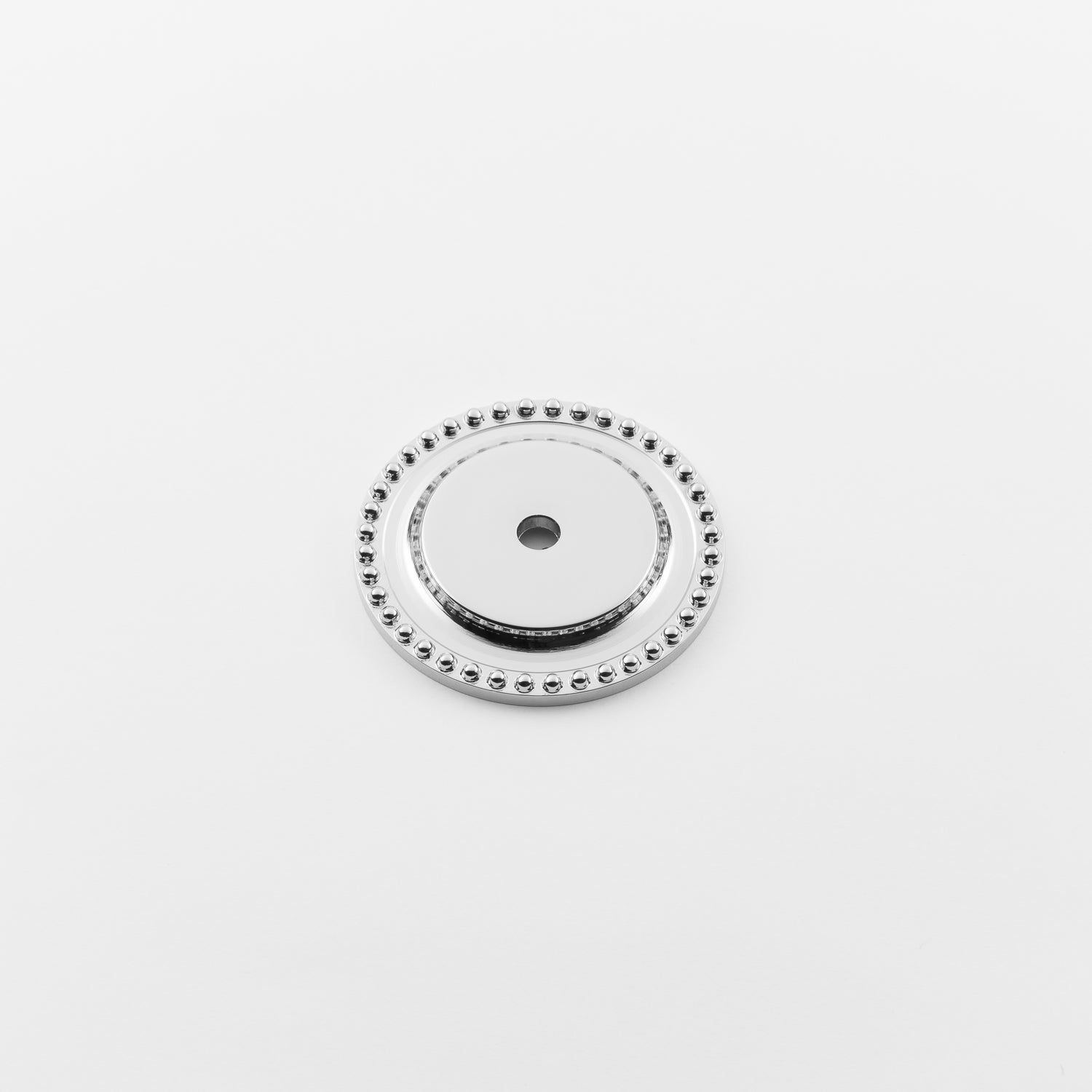 polished chrome backplate